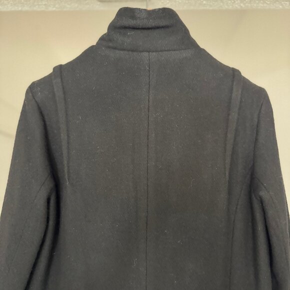 Brand New, never worn, Lerario Beatriz Black Wool Coat!!!! - Picture 5 of 16